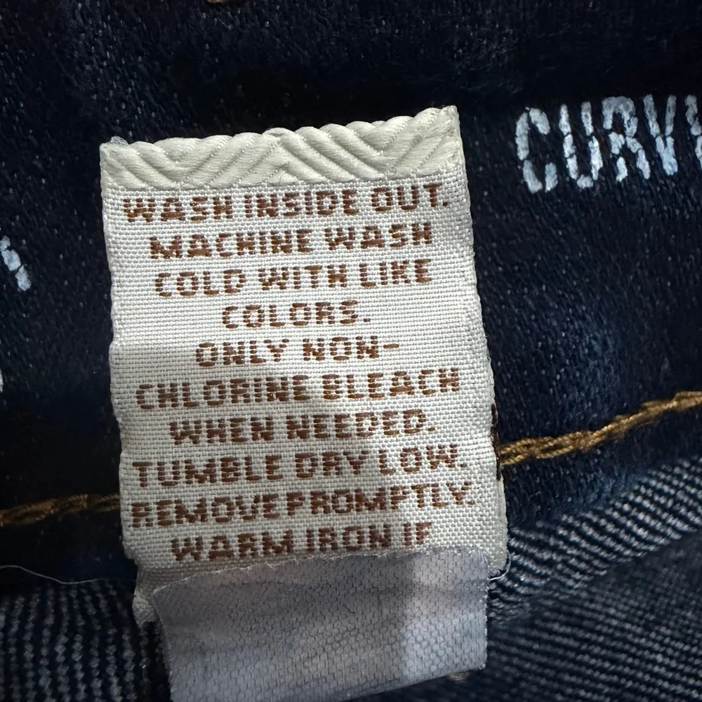 Women's Sonoma Blue Curvy Bootcut Mid Rise Jeans Size 12 - Picture 5 of 5